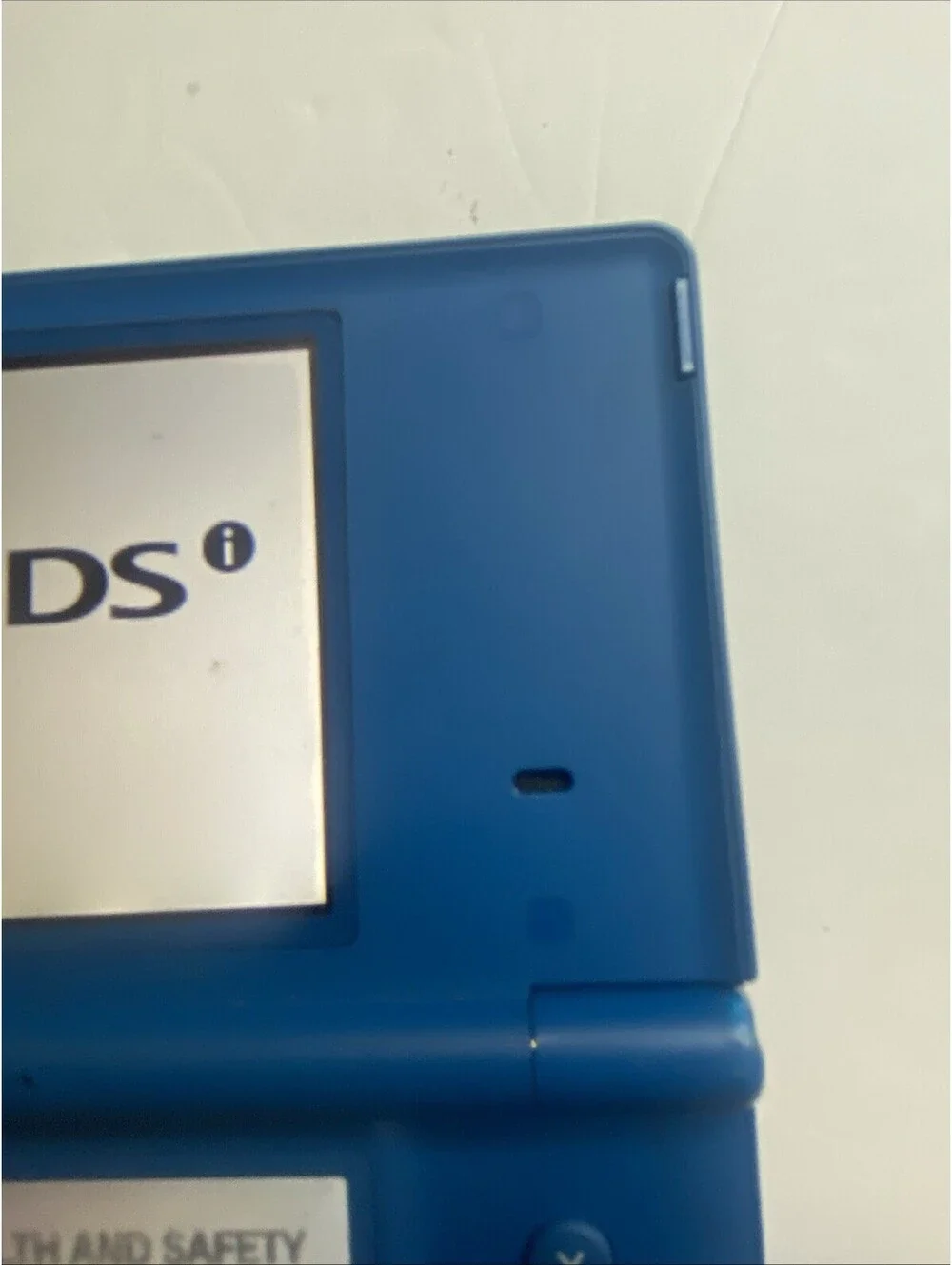 Nintendo DSI Handheld System Midnight Turns On With Stylus Read Description